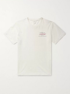 Holiday Boileau Logo-print Cotton-jersey T-shirt In White