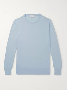 Kingsman Cashmere Sweater In Blue