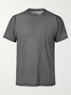 Adidas Originals Freelift Climalite T-shirt In Grey