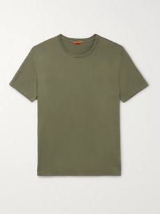 Barena Venezia Slim-fit Cotton-jersey T-shirt In Green