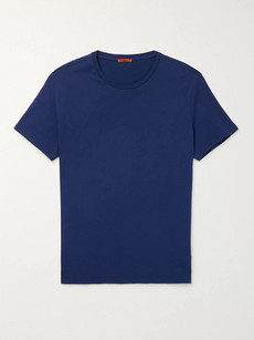 Barena Venezia Cotton-jersey T-shirt In Blue