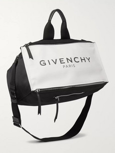 Givenchy Pandora Glow-in-the-dark Shell Tote Bag In Black