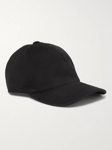 Loro Piana Logo-embroidered Storm System Cashmere Baseball Cap In Black