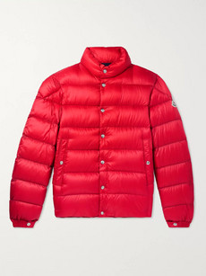 MONCLER PIRIAC SLIM-FIT QUILTED SHELL DOWN JACKET