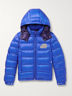 MONCLER BRAMANT QUILTED SHELL HOODED DOWN JACKET
