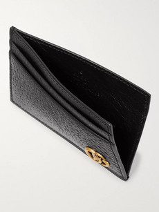 GUCCI MARMONT FULL-GRAIN LEATHER CARDHOLDER