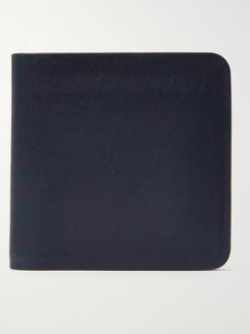 Arc'teryx Casing Horween Leather Billfold Wallet In Blue