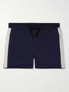 Orlebar Brown Setter Slim-fit Short-length Swim Shorts In Blue