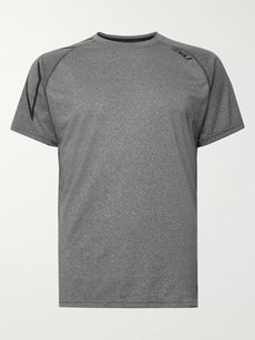 2xu Xctrl X Stretch-jersey T-shirt In Grey