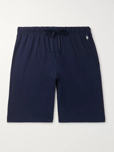 Polo Ralph Lauren Cotton-jersey Pyjama Shorts In Blue