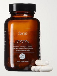 Form Nutrition Zzzzs Supplement, 30 Capsules In Colorless