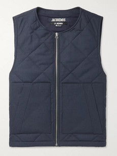 JACQUEMUS ROMARIN QUILTED PADDED WOOL GILET