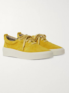 FEAR OF GOD 101 BRUSHED-SUEDE SNEAKERS