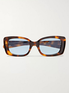 Flatlist Eazy Rectangle-frame Tortoiseshell Acetate Sunglasses