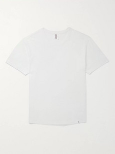 Les Girls Les Boys Cotton-jersey T-shirt In White