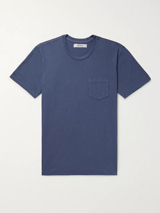 Freemans Sporting Club Cotton-jersey T-shirt In Blue