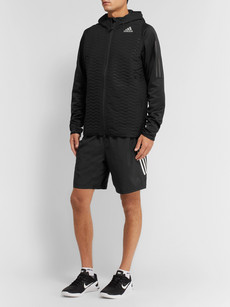 Adidas Originals Day 2 Nite Climawarm Neoprene Hoodie In Black