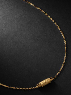 Luis Morais Love Lock Gold Necklace