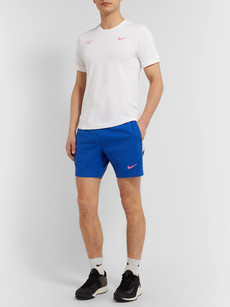 Nike Slim-fit Court Rafa Aeroreact T-shirt In White