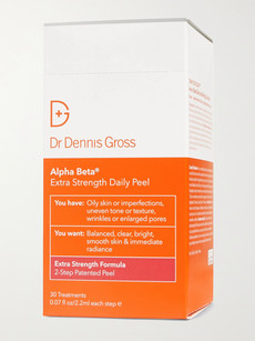 Dr Dennis Gross Skincare Alpha Beta Extra Strength Daily Peel, 30 X 2.2ml In Orange