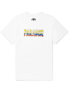 Paradise Logo-print Cotton-jersey T-shirt In White