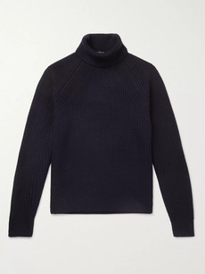 Hugo Boss - Ribbed Virgin Wool Rollneck Sweater