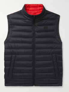 HUGO BOSS CROMA SLIM-FIT QUILTED SHELL DOWN GILET