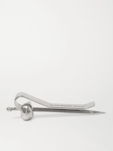 Alexander Mcqueen Sword Silver-tone Tie Bar