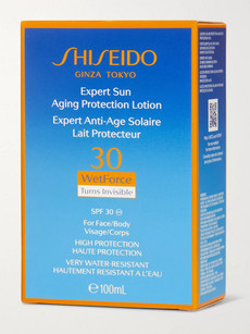 Shiseido Expert Sun Aging Protection Lotion Spf30, 100ml In Blue