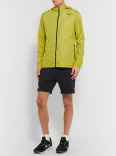 Castore Francis Shell Hooded Jacket In Yellow