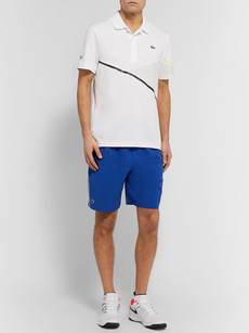 Lacoste Tennis + Novak Djokovic Shell Tennis Shorts In Royal Blue