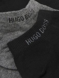 Hugo Boss Two-pack No-show Cotton-blend Socks