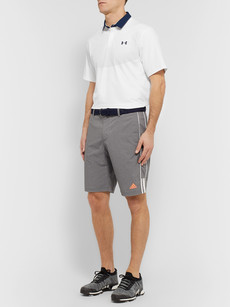 Under Armour Ua Iso-chill Stretch-piqué Golf Polo Shirt In White