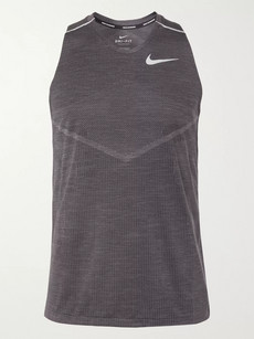 Nike Techknit Cool Tank Top In Gray