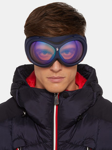 MONCLER GRENOBLE Mirrored ski goggles