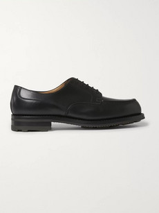 Jm Weston 641 Leather Derby Shoes In Black