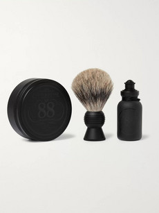 Czech & Speake No. 88 Travel Shaving Set In Black