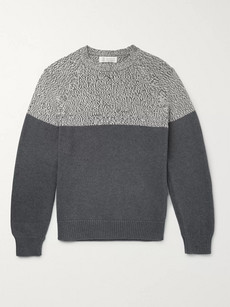 Brunello Cucinelli - Two-Tone Cotton Sweater