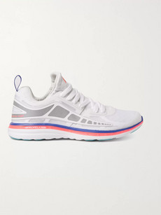 Apl Athletic Propulsion Labs Prism Mesh Sneakers In White