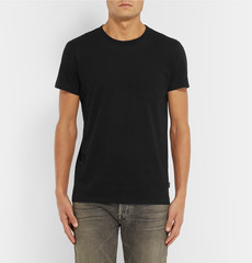 TOM FORD Crewneck Short-Sleeve T-Shirt, Black | ModeSens