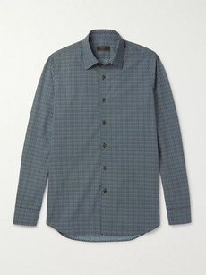Prada Slim-fit Printed Cotton Shirt | ModeSens