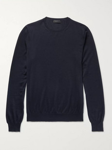 Prada Cashmere And Silk-blend Sweater