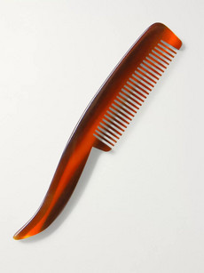 Buly 1803 Horn-effect Acetate Beard Comb In Colorless