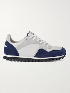 SPALWART MARATHON TRAIL SUEDE AND MESH SNEAKERS