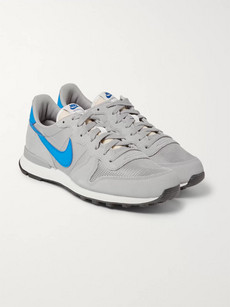 pronto Surgir vóleibol Nike Internationalist Suede, Leather And Shell Sneakers In Gray | ModeSens