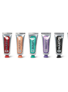 Marvis Flavour Collection Toothpaste Gift Set, 7 X 25ml In Colorless