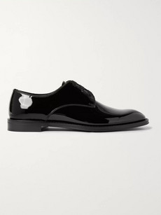 GIVENCHY PATENT-LEATHER DERBY SHOES