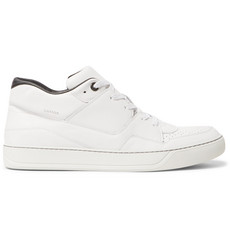 LANVIN PERFORATED LEATHER SNEAKERS