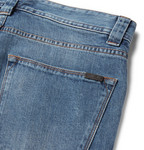 Loro Piana Tasche Slim-Fit Washed-Denim Jeans