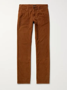 Prada Slim-fit Cotton-corduroy Trousers